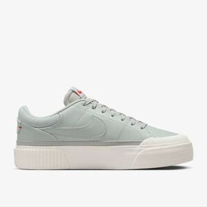 Women's Nike Court Legacy Lift Green Sneakers